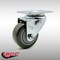 Service Caster 3 Inch SS Gray Polyurethane Wheel Swivel Top Plate Caster SCC-SS20S314-PPUB - alternate 2